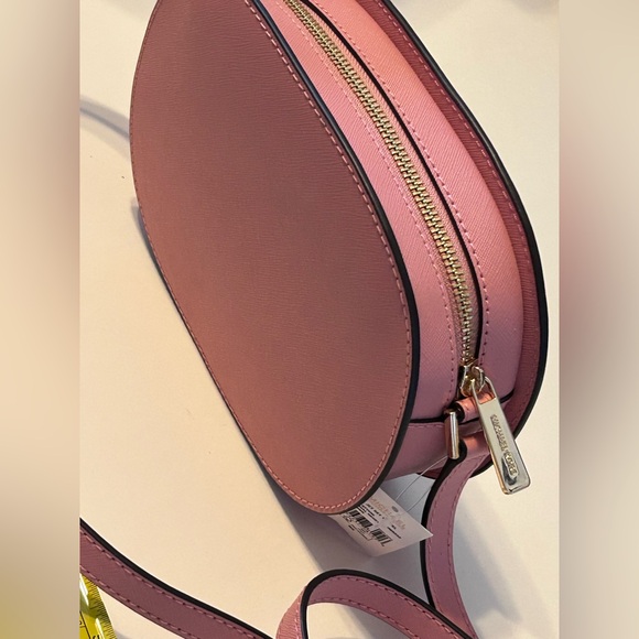 NWT MICHAEL KORS Jet Set Travel Primrose Medium Leather Crossbody Bag - Picture 9 of 9